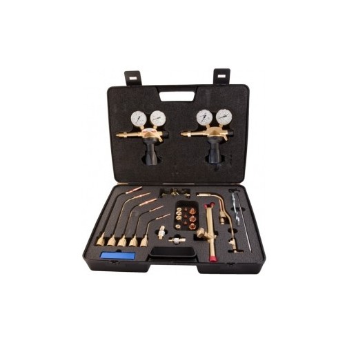 Maleta profesional ox/acetileno con reguladores