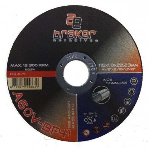 Disco corte Braker D. 115 - 125