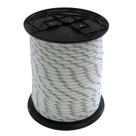 CUERDA NYLON TRENZADA M.T. 6 MM X 100 M.