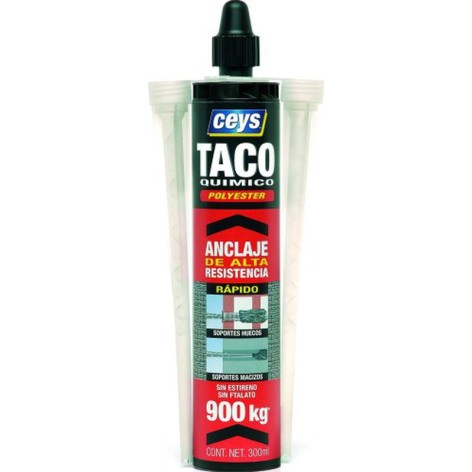 TACO QUÍMICO POLYESTER 300ML CEYS