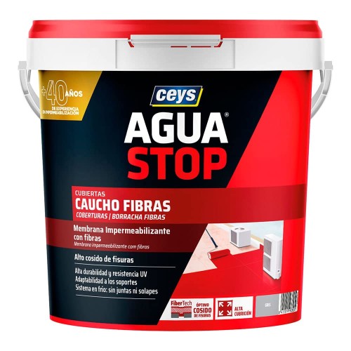 AGUASTOP CAUCHO FIBRAS CEYS