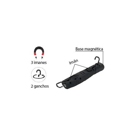 Linterna recargable LED COB