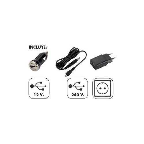 Linterna recargable LED COB