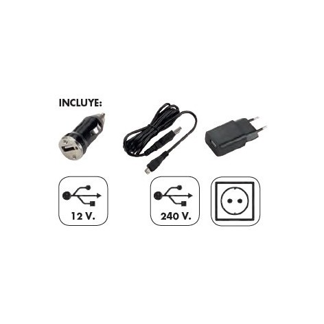 Linterna recargable LED COB