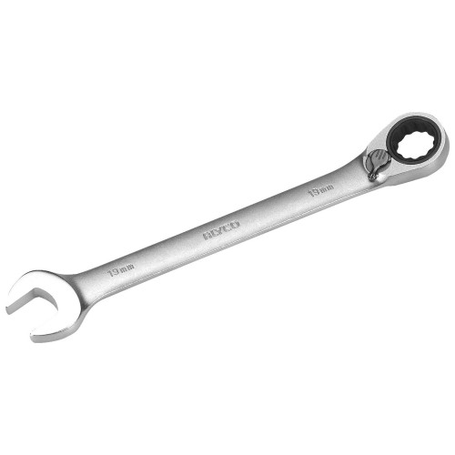 Llave combinada con carraca reversible