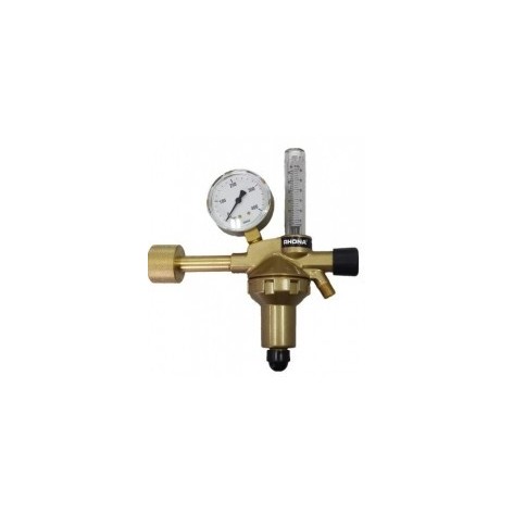 Regulador W30x2 con válvula de corte 300 bar